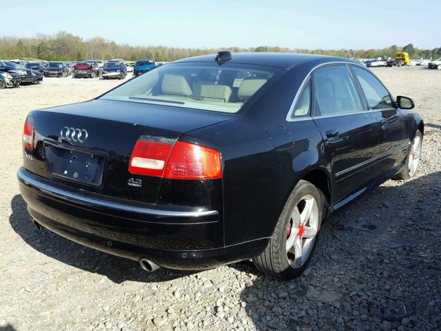 WAUML44E14N019216 - 2004 AUDI A8 L QUATT BLACK photo 4