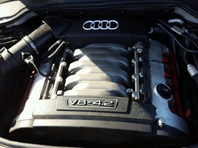 WAUML44E14N019216 - 2004 AUDI A8 L QUATT BLACK photo 7