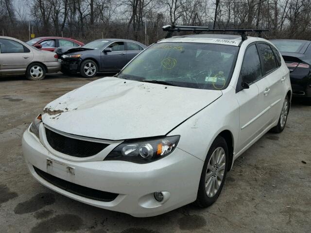 JF1GH6B67AH814389 - 2010 SUBARU IMPREZA 2. WHITE photo 2