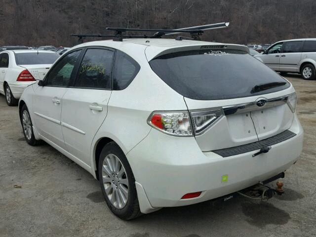 JF1GH6B67AH814389 - 2010 SUBARU IMPREZA 2. WHITE photo 3