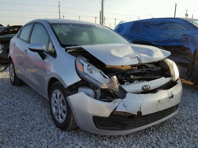 KNADM4A37D6239633 - 2013 KIA RIO LX Մոխրագույն լուսանկար 1