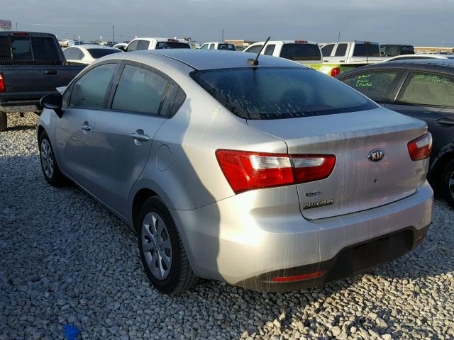 KNADM4A37D6239633 - 2013 KIA RIO LX Մոխրագույն լուսանկար 3