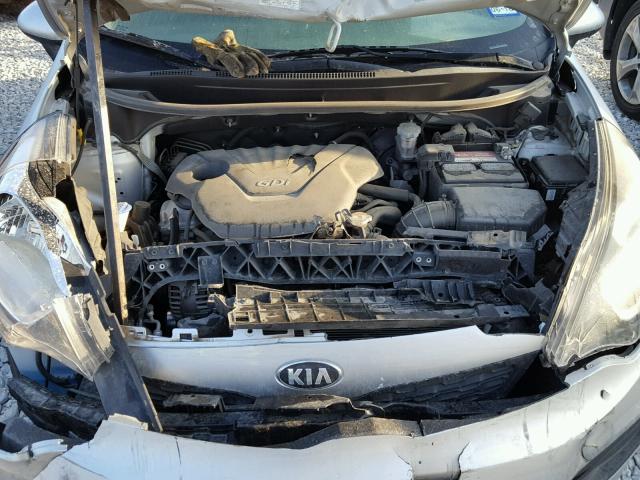 KNADM4A37D6239633 - 2013 KIA RIO LX Մոխրագույն լուսանկար 7
