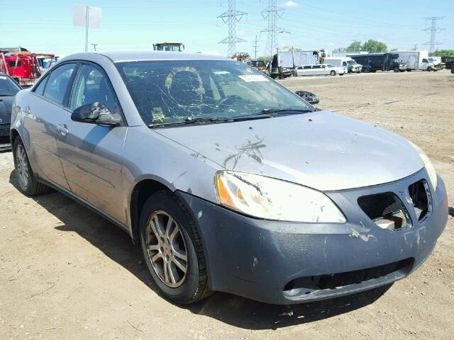 1G2ZG528154124284 - 2005 PONTIAC G6 SILVER photo 1