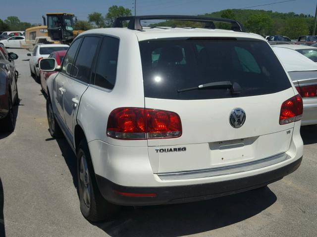 WVGBC77L94D082202 - 2004 VOLKSWAGEN TOUAREG 3. WHITE photo 3