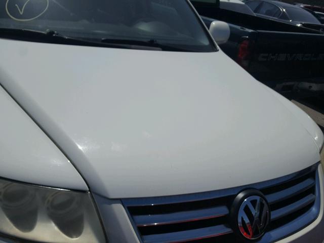 WVGBC77L94D082202 - 2004 VOLKSWAGEN TOUAREG 3. WHITE photo 7