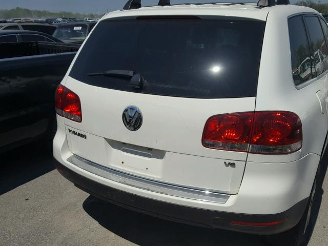 WVGBC77L94D082202 - 2004 VOLKSWAGEN TOUAREG 3. WHITE photo 9