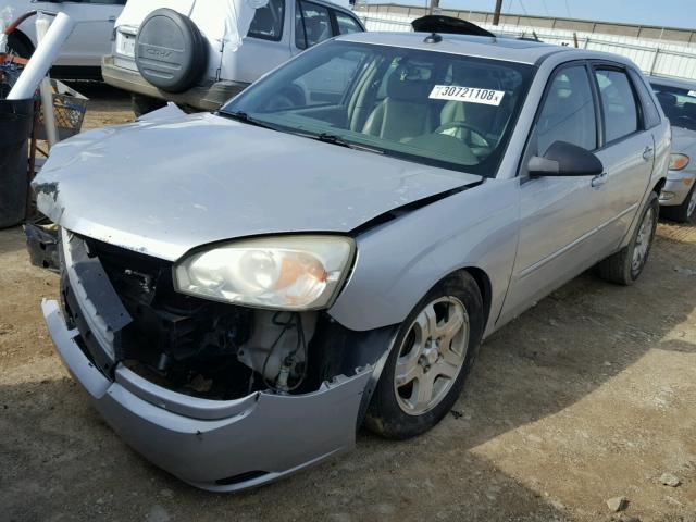 1G1ZU64805F186876 - 2005 CHEVROLET MALIBU MAX SILVER photo 2