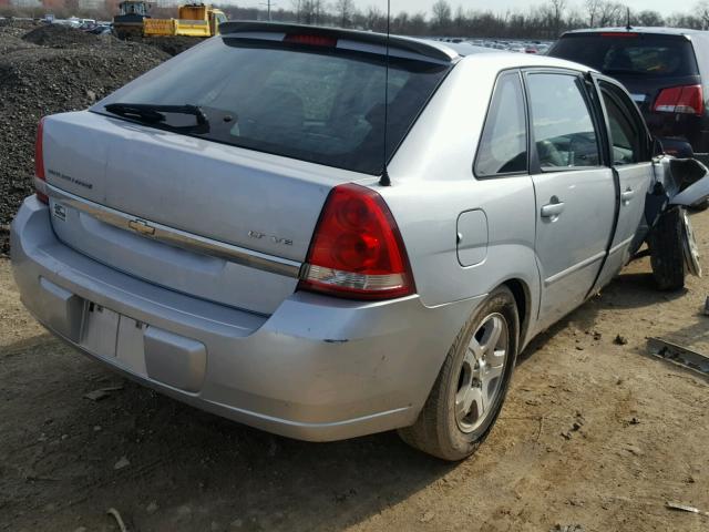 1G1ZU64805F186876 - 2005 CHEVROLET MALIBU MAX SILVER photo 4