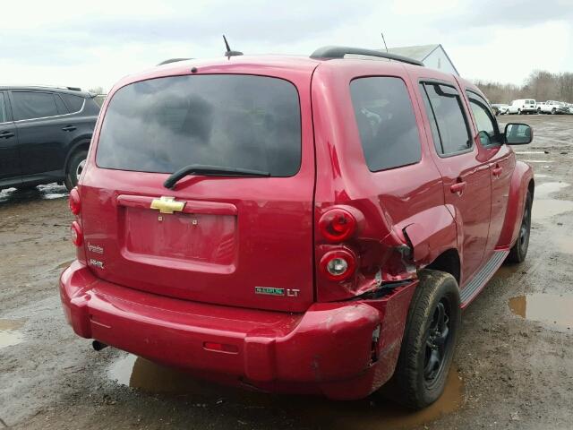 3GNBABDB6AS543156 - 2010 CHEVROLET HHR LT RED photo 4