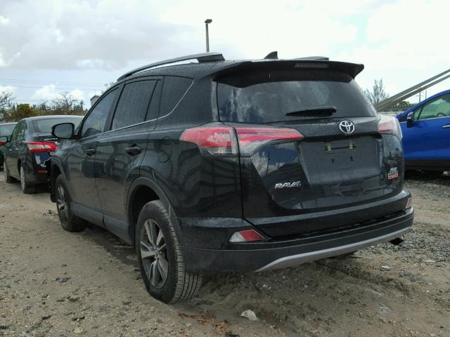 2T3WFREV9JW418958 - 2018 TOYOTA RAV4 ADVEN BLACK photo 3