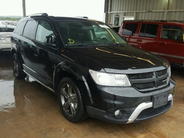 3C4PDCGG3HT538486 - 2017 DODGE JOURNEY CR BLACK photo 1