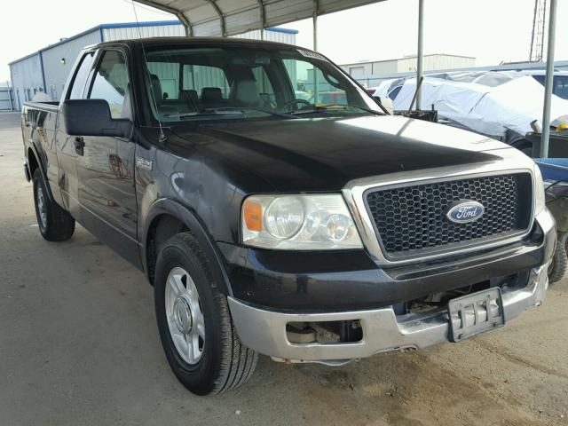 1FTPX12564NC55298 - 2004 FORD F150 BLACK photo 1