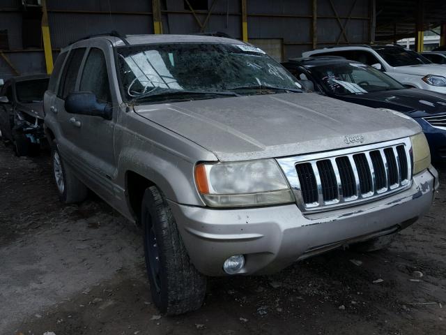 1J8GW58NX4C194768 - 2004 JEEP GRAND CHER GRAY photo 1