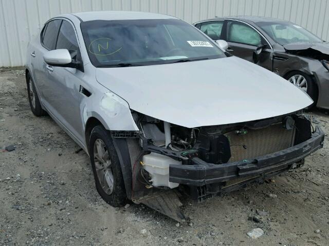 5XXGM4A79CG049514 - 2012 KIA OPTIMA LX SILVER photo 1