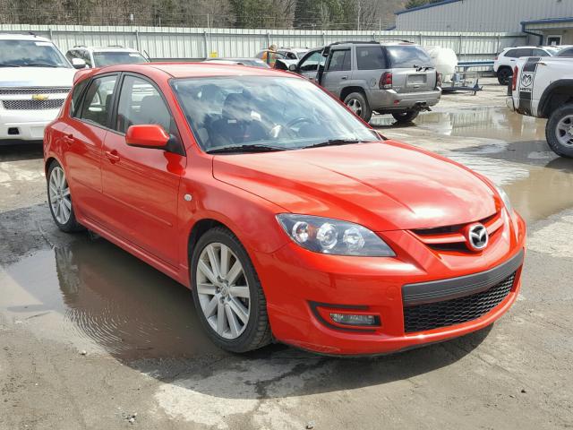 JM1BK34M091198619 - 2009 MAZDA SPEED 3 红色 照片 1