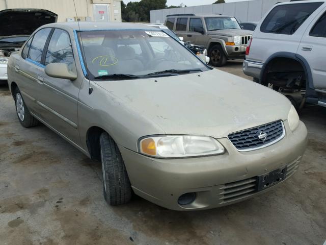 3N1CB51D3YL307718 - 2000 NISSAN SENTRA BAS GOLD photo 1