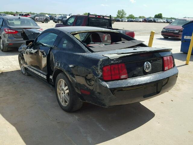 1ZVFT80N075229400 - 2007 FORD MUSTANG BLACK photo 3