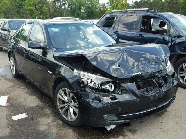 WBANV9C5XAC138564 - 2010 BMW 535XI BLACK photo 1