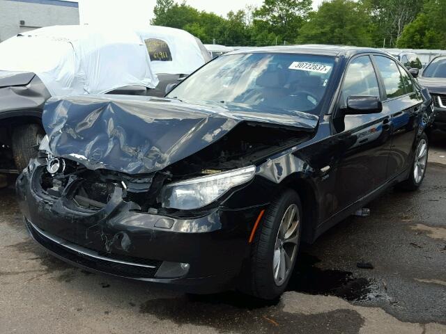 WBANV9C5XAC138564 - 2010 BMW 535XI BLACK photo 2