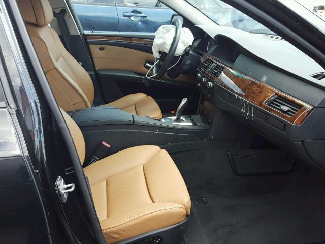 WBANV9C5XAC138564 - 2010 BMW 535XI Siyah fotoğraf 5