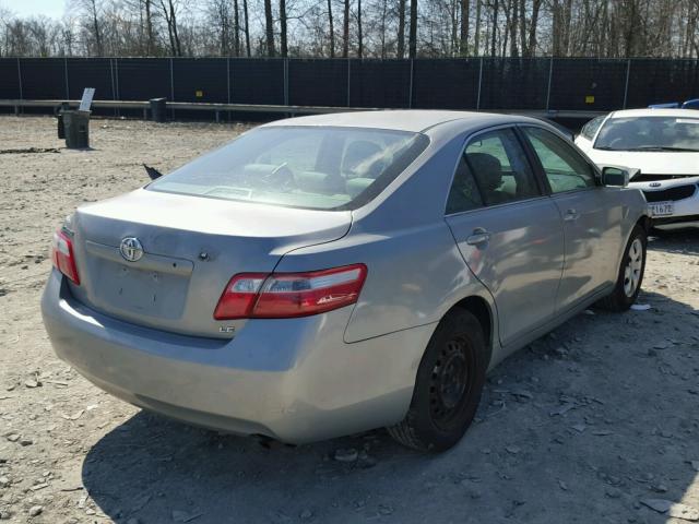 4T1BE46K67U140403 - 2007 TOYOTA CAMRY NEW SILVER photo 4
