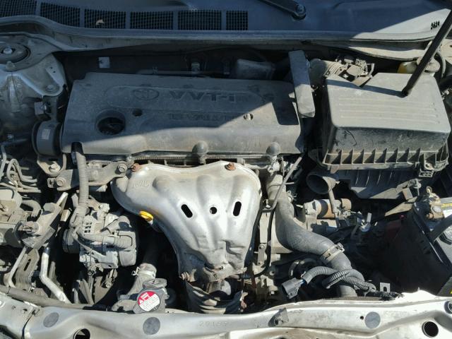 4T1BE46K67U140403 - 2007 TOYOTA CAMRY NEW SILVER photo 7