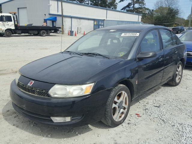 1G8AL52F03Z122412 - 2003 SATURN ION LEVEL BLACK photo 2