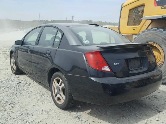 1G8AL52F03Z122412 - 2003 SATURN ION LEVEL BLACK photo 3