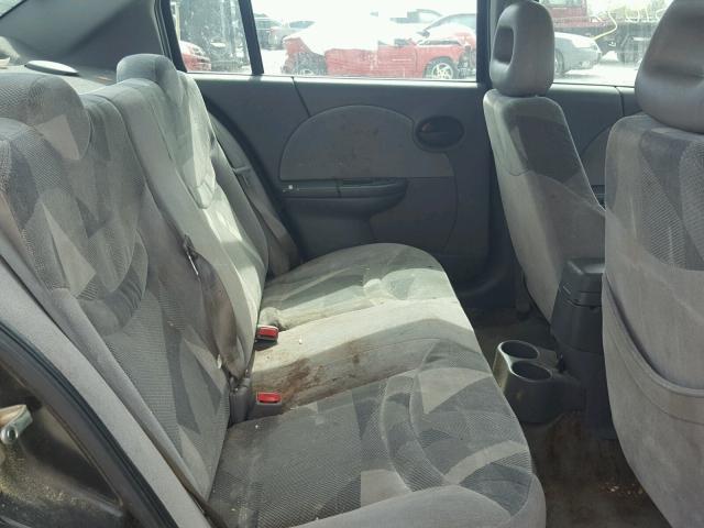 1G8AL52F03Z122412 - 2003 SATURN ION LEVEL შავი ფოტო 6