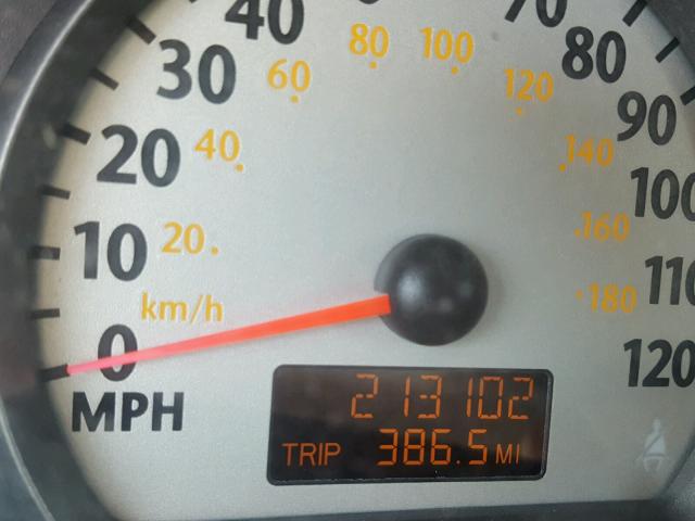 1G8AL52F03Z122412 - 2003 SATURN ION LEVEL შავი ფოტო 8