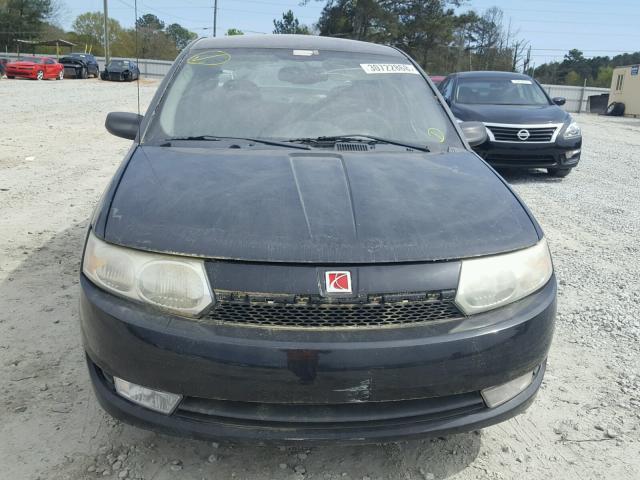 1G8AL52F03Z122412 - 2003 SATURN ION LEVEL BLACK photo 9