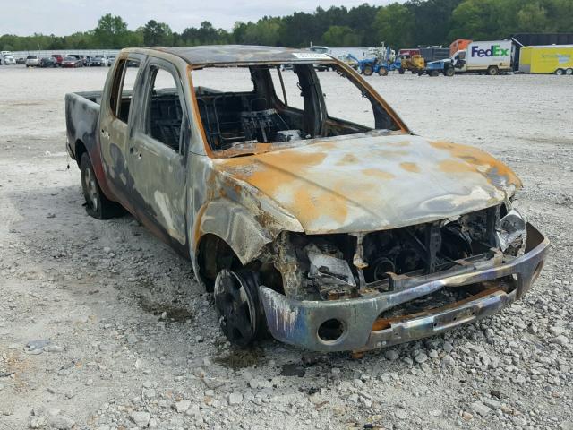 1N6AD07U76C463596 - 2006 NISSAN FRONTIER C BURN photo 1