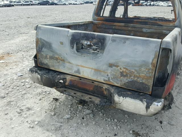 1N6AD07U76C463596 - 2006 NISSAN FRONTIER C BURN photo 10