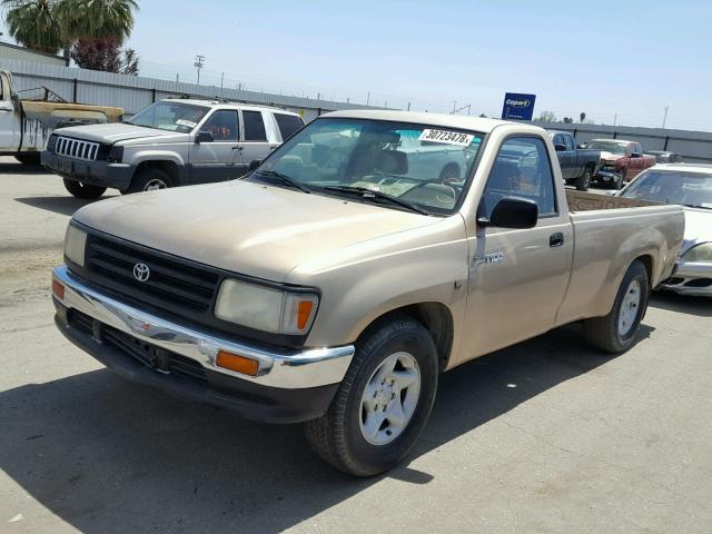 JT4VD10A1P0005436 - 1993 TOYOTA T100 GOLD photo 2