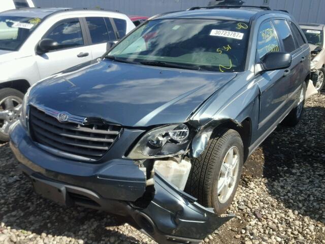 2A8GF48466R695345 - 2006 CHRYSLER PACIFICA 蓝色 照片 2