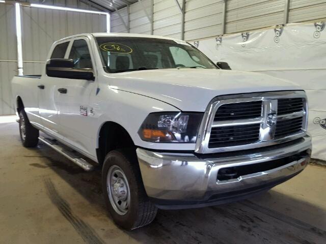3C6UD5HL1CG168691 - 2012 DODGE RAM 2500 S WHITE photo 1