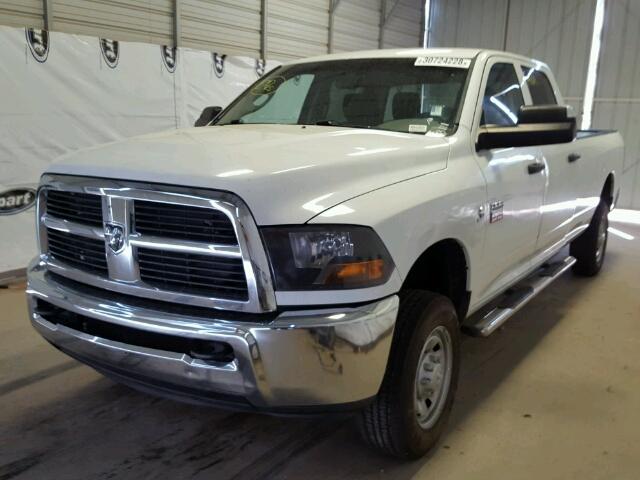 3C6UD5HL1CG168691 - 2012 DODGE RAM 2500 S WHITE photo 2