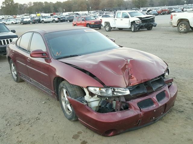 1G2WP52K73F129098 - 2003 PONTIAC GRAND PRIX MAROON photo 1