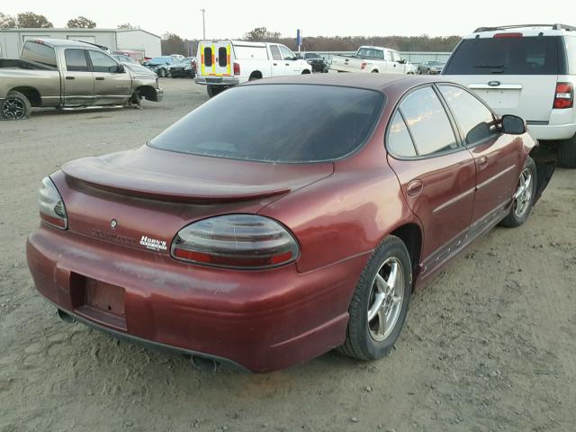 1G2WP52K73F129098 - 2003 PONTIAC GRAND PRIX MAROON photo 4