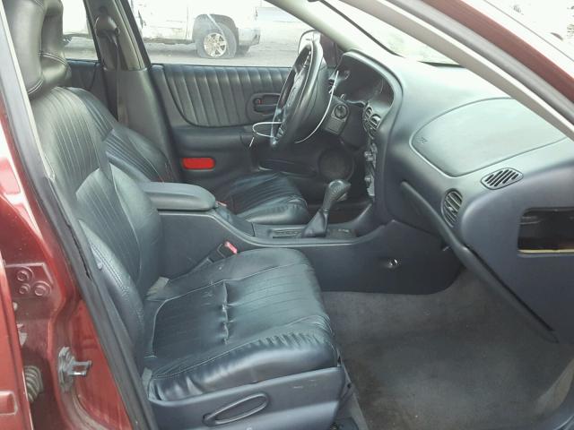 1G2WP52K73F129098 - 2003 PONTIAC GRAND PRIX MAROON photo 5