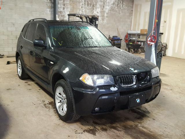 WBAPA93446WG83637 - 2006 BMW X3 3.0I BLACK photo 1
