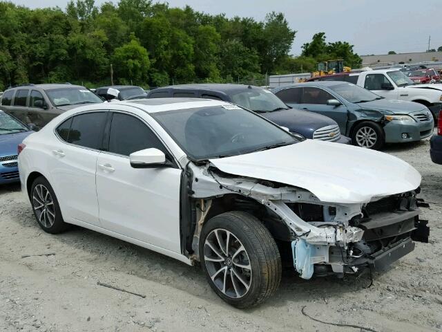 19UUB2F58FA011598 - 2015 ACURA TLX TECH WHITE photo 1