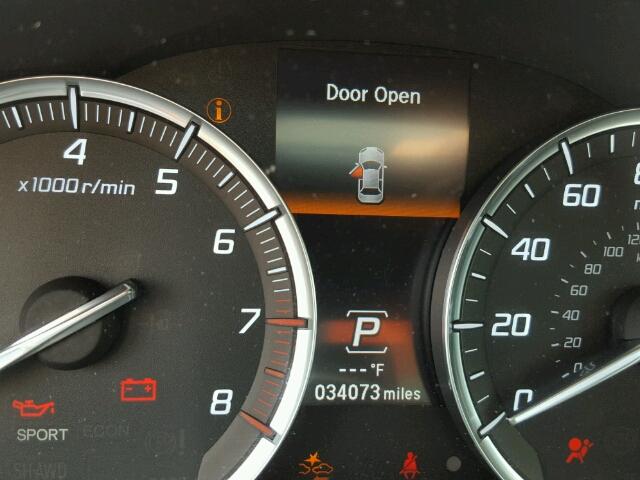 19UUB2F58FA011598 - 2015 ACURA TLX TECH WHITE photo 8