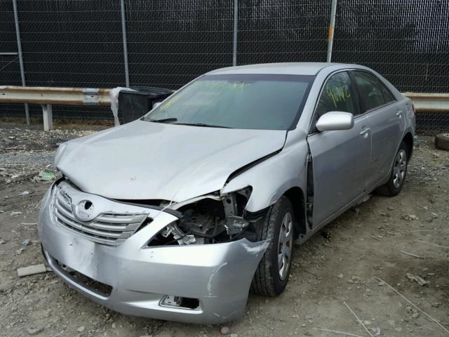 4T1BE46K07U563588 - 2007 TOYOTA CAMRY NEW SILVER photo 2