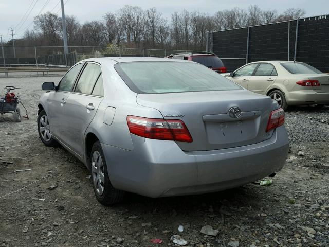 4T1BE46K07U563588 - 2007 TOYOTA CAMRY NEW SILVER photo 3