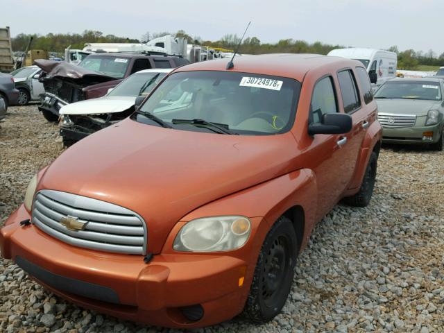 3GNDA13DX7S612316 - 2007 CHEVROLET HHR LS ORANGE photo 2