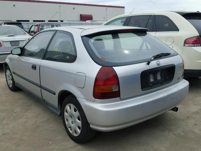 2HGEJ6348WH112085 - 1998 HONDA CIVIC DX SILVER photo 3