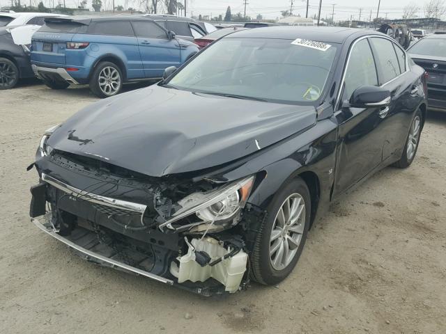 JN1BV7AP8FM350852 - 2015 INFINITI Q50 BASE Negro foto 2