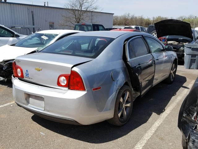 1G1ZC5EU4CF295010 - 2012 CHEVROLET MALIBU 1LT SILVER photo 4